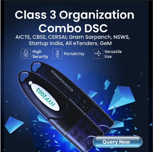 Class 3 Organisation Combo DSC